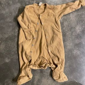 Quincy Mae newborn footie snap sleeper